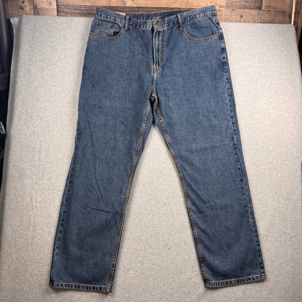 Stetson Jeans Mens 42x32 Standard 1520 Straight Denim Western Cowboy Rodeo NEW